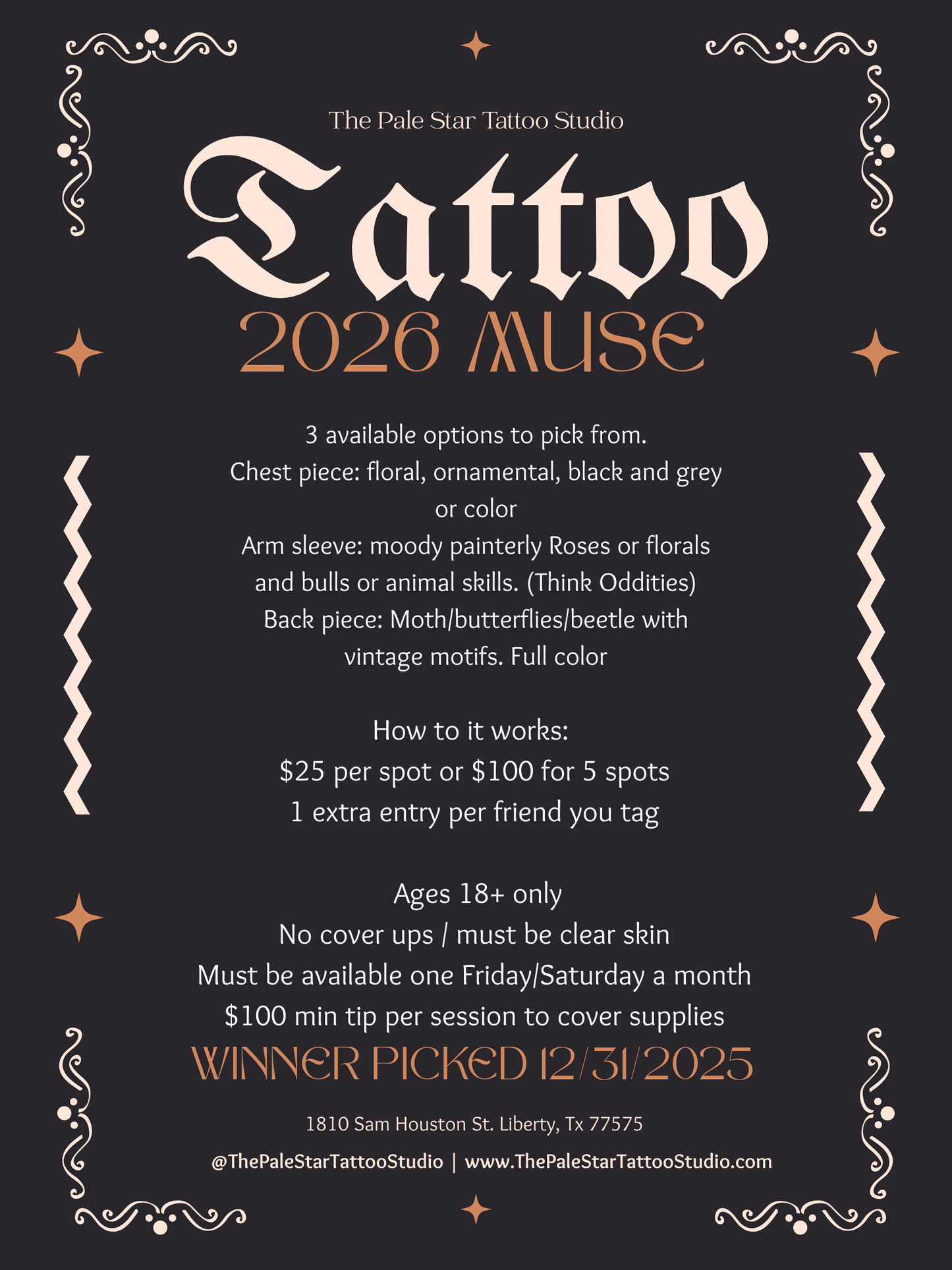 2026 Muse Raffle