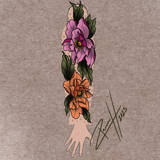 Floral Sleeve